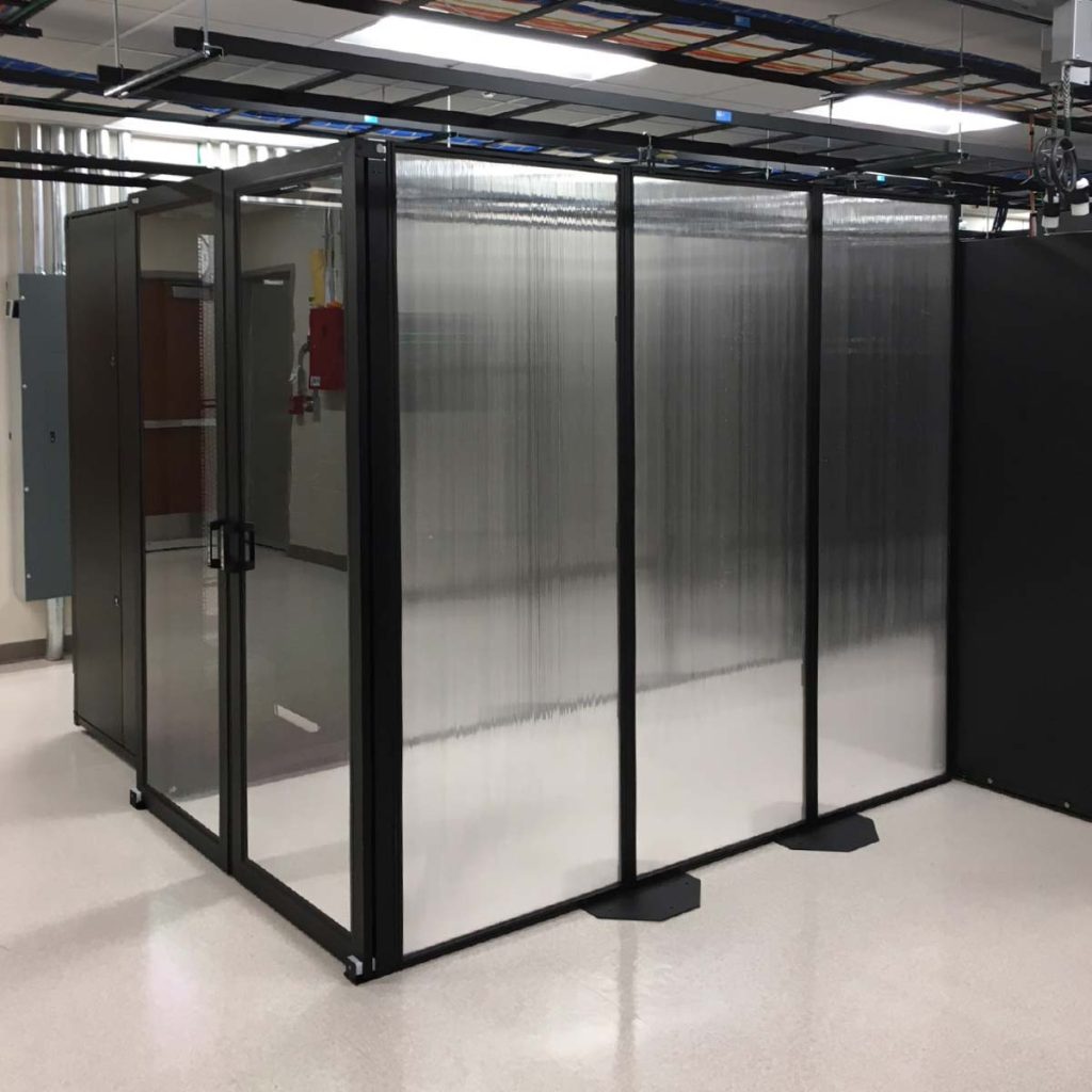 Barrier Panels Containment Data Center