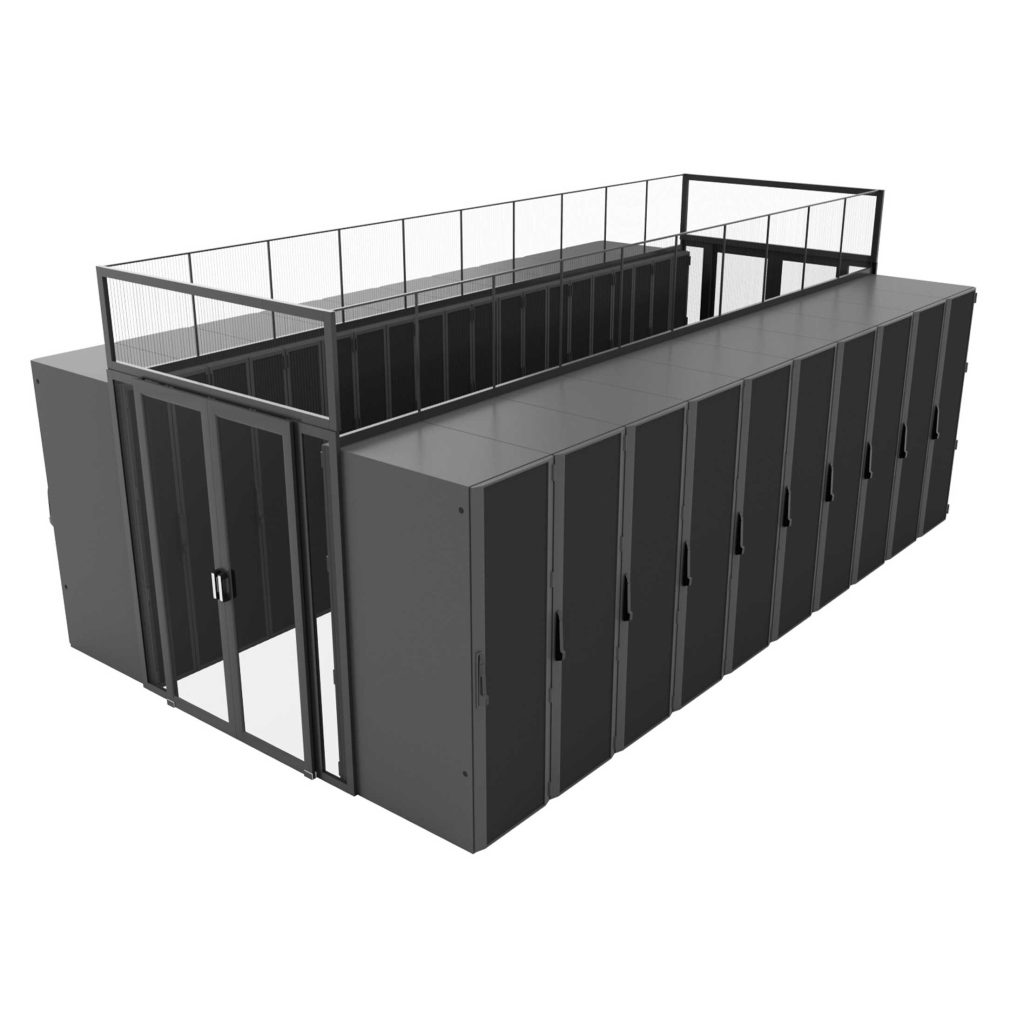 rendering of aisle containment system